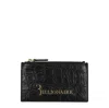 Billionaire Document Holder Man Caiman Crocodilus Black/gold