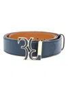 Billionaire Double B Belt In Blue