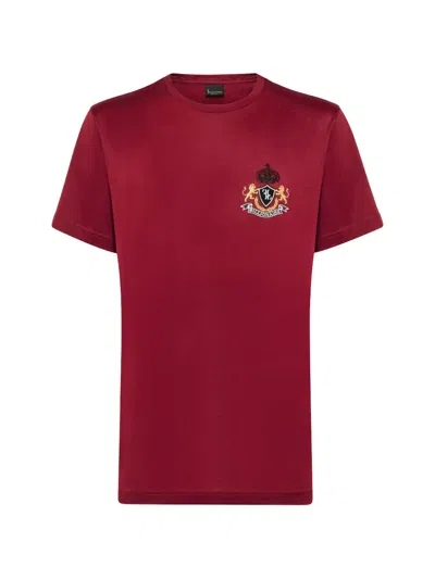 Billionaire Double Lion T-shirt In Brown