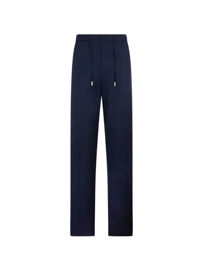 Billionaire Drawstring Trousers In Blue