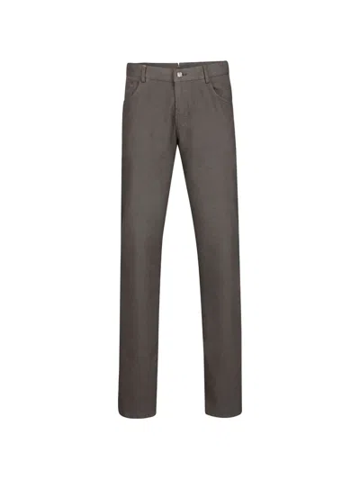 Billionaire Edward Drop 6 Straight-leg Trousers In Gray