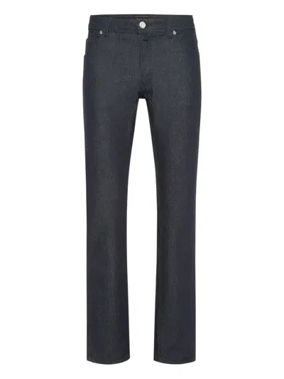 Billionaire Elaphe Five-pocket Jeans In Blue