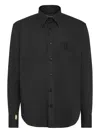 Billionaire Embroidered Cotton Shirt In Multi