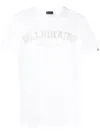 Billionaire Embroidered-logo T-shirt In White
