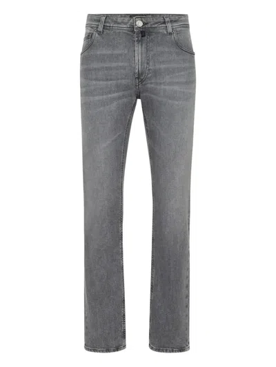 Billionaire Five-pocket Jeans In Gray