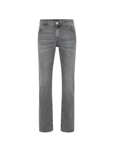 Billionaire Five-pockets Jeans In Gray