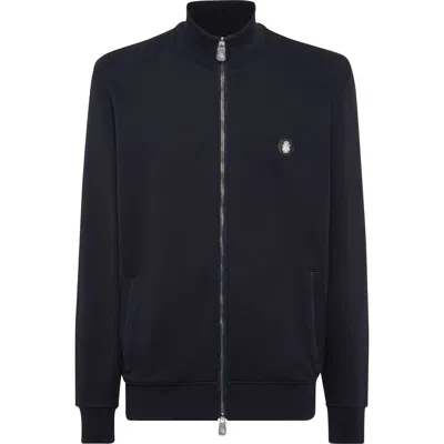 Billionaire Full-zip Tracksuit Jacket Men In Blue