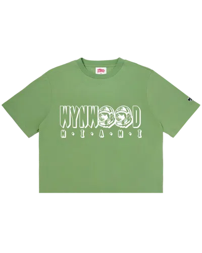 Billionaire Girls Club Kids' Womens Wynwood Logo Cropped Tee