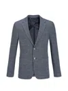 Billionaire Hack Lion-patch Blazer In Gray