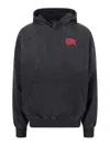 Billionaire Small Arch Hoodie In Black