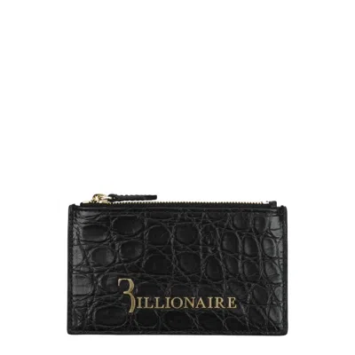 BILLIONAIRE ITALIAN COUTURE CROCODILE MEN'S CARDHOLDER