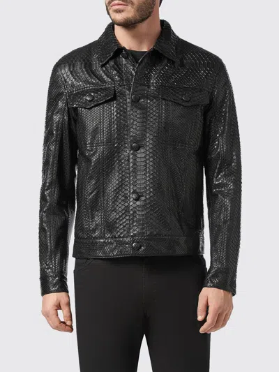 Billionaire Jacket Men Color Black In Blue