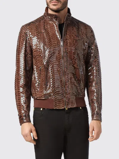 Billionaire Jacket Men Color Brown In Black