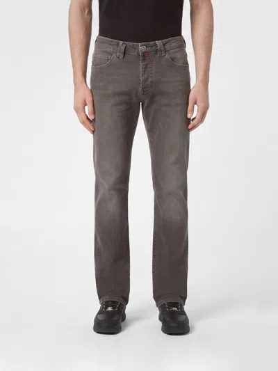 Billionaire Jeans Men Color Grey In Brown