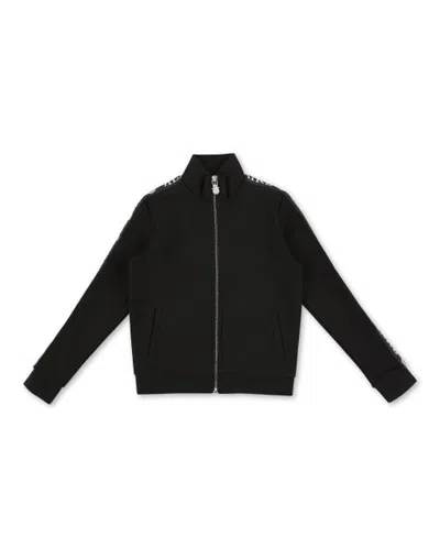 Billionaire Kids'  Jogging Jacket Crest Boy In Black