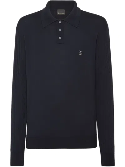 Billionaire Knitted Pullover In Blue