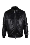 Billionaire Leather Jacket In Black