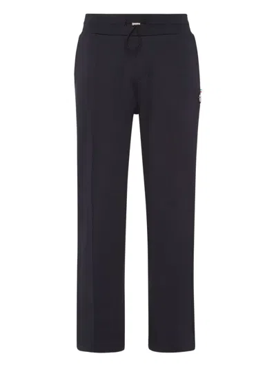 Billionaire Lion Frame Track Pants In Black
