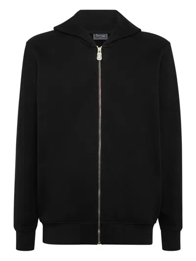 Billionaire Lion-print Zip-up Hoodie In Multi