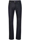 Billionaire Low-rise Straight-leg Jeans In Blue