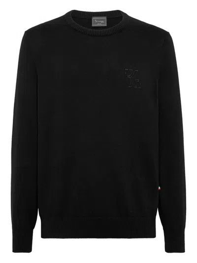 Billionaire Logo-detail Sweater In Black