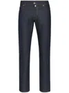 Billionaire Low-rise Straight-leg Jeans In 蓝色