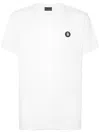 Billionaire Round Neck T-shirt Basic Men In White