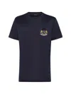 Billionaire Logo Patch T-shirt In Blue