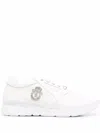 Billionaire Logo-plaque Sneakers In White