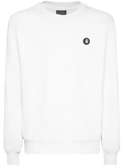 BILLIONAIRE LOGO-PLAQUE SWEATSHIRT