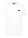 Billionaire Round Neck T-shirt Basic Men In White