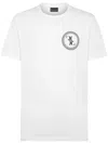Billionaire Logo-print Cotton T-shirt In White