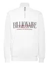 Billionaire Logo-print Sweatshirt In White