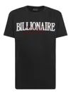 Billionaire Logo-print T-shirt In Black