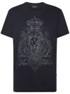 Billionaire Logo-print T-shirt In Blue