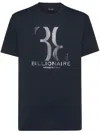 Billionaire Logo-print T-shirt In Blue
