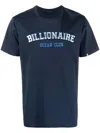 Billionaire Logo-print T-shirt In Blue