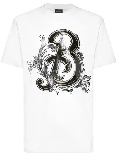 Billionaire Logo-print T-shirt In White
