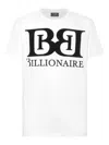 Billionaire Logo-print T-shirt In White