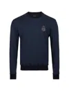 Billionaire 로고 크레스트 스웨트셔츠 In Blue