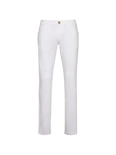 Billionaire 로고 패치 진 In White