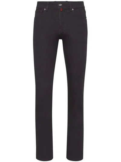 BILLIONAIRE LOW-RISE STRAIGHT-LEG JEANS