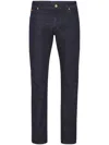 Billionaire Low-rise Straight-leg Jeans In Blue