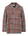 Billionaire Man Coat Burgundy Size Xl Merino Wool In Red