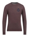 Billionaire Man Sweater Chocolate Brown Size L Viscose, Wool, Cashmere In Brown