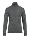 Billionaire Man Turtleneck Lead Size Xxl Wool, Viscose, Cashmere In Grey