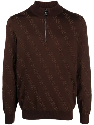 Billionaire Merino-blend Jumper In Brown