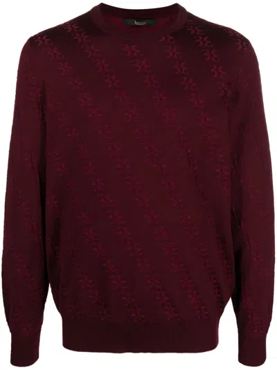 Billionaire Merino-blend Jumper In Red