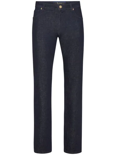 BILLIONAIRE MID-RISE STRAIGHT-LEG JEANS