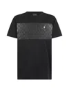 Billionaire Monogram T-shirt In Black